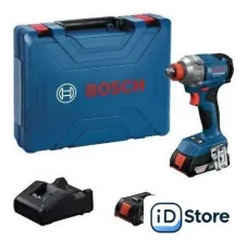 Гайковерт Bosch GDX 18V-285 Professional 06019N21L0 (с 2-мя АКБ, кейс, китайская версия)
