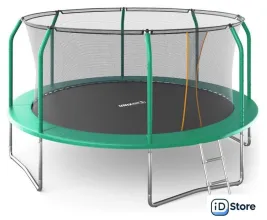 Батут Unix Line Supreme Basic 14 ft (green)