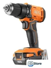 Ударная дрель-шуруповерт AEG Powertools BSB 18G4-202C 4935478631 (с 2-мя АКБ, кейс)