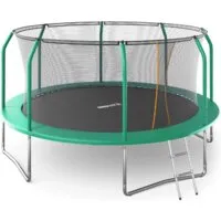 Батут Unix Line Supreme Basic 14 ft (green)