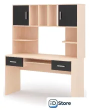 Стол Стендмебель 8 (дуб белфорт/венге)