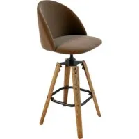 Стул Sheffilton SHT-ST35/S93 (кофейный ликер/браш.коричневый/черный)