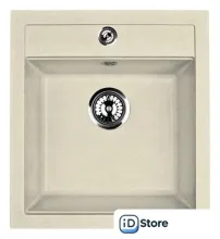 Кухонная мойка ZorG Como 46 (слоновая кость)