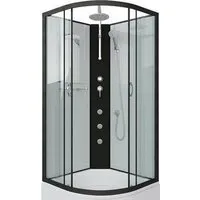 Душевая кабина Niagara NG-6703-14BKTG 80x80x210