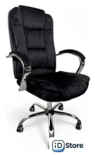 Офисное кресло Calviano Bravo (черный велюр)