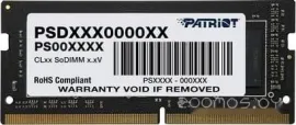 Оперативная память Patriot 8GB DDR4 SODIMM PC4-25600 PSD48G32002S