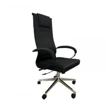 Кресло Situp MICHAEL chrome (ткань Black / Black) механизм DMS