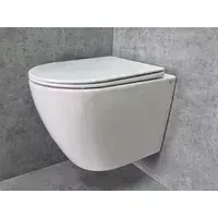 Унитаз подвесной CeramaLux TR2196 TORNADO