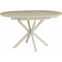 Кухонный стол Signal Gaston ceramic 100-135/100 (травертин/кашемир)