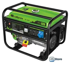 Бензиновый генератор СибрТех БС-6500