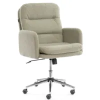 Кресло офисное TetChair Dover (хром/букле/олива)