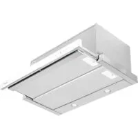 Кухонная вытяжка Akpo Light Touch Glass Twin 60 WK-7 (белое стекло/нержавеющая сталь)