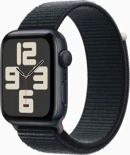 Умные часы Apple Watch SE 2 40 мм (алюминиевый корпус, темная ночь/темная ночь, нейлоновый ремешок)