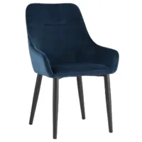 Стул Stool Group Диана MC101-2 KD HLR-63 (вельвет сине-зеленый)