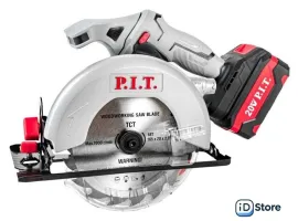 Дисковая (циркулярная) пила P.I.T. PKS20H-165A/1 (с 1-им АКБ)