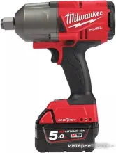 Ударный гайковерт Milwaukee M18 ONEFHIWF34-502X Fuel 4933459730 (с 2-мя АКБ, кейс)