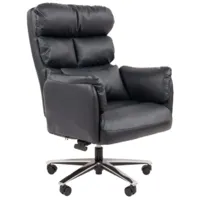 Кресло офисное CHAIRMAN 433 (экокожа черная)