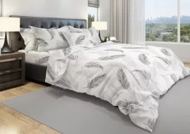 Бязь "Мадейра", 2-спальный  с простыней на резинке
