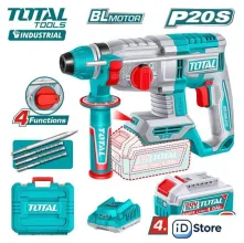 Перфоратор Total TRHLI212282 (с 2-мя АКБ, кейс)