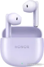 Наушники HONOR Earbuds X6 (сиреневый, международная версия)