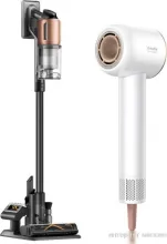 Пылесос Dreame Cordless Vacuum Cleaner Z20 VZV16A Фен Dreame hairdryer Glory White AHD6A-WH (евровилка)