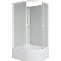 Душевая кабина Niagara Promo P110/80/40L/MT/BK 110x80x195