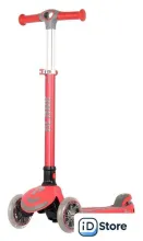 Трехколесный самокат Plank Cyber (красный)