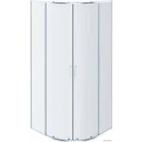 Душевой уголок Aquatek 100x100 AQ ARI RO 10020CH (хром/прозрачное стекло)