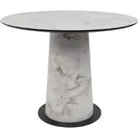 Кухонный стол Lepremo AV 1317 HPLМДФ 1000 (виктори натуральный/черный)