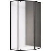 Душевой уголок Cezares ECO-O-P-1-90-P-NERO