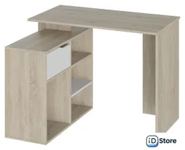 Стол Трия Тип 10 (дуб сонома/белый ясень)