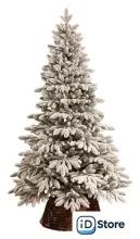 Ель Ёлушка Донская заснеженная ЕДОНЗ 18 (1.8м, подставка пластик)