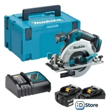 Дисковая (циркулярная) пила Makita DHS680RTJ (с 2-мя АКБ)