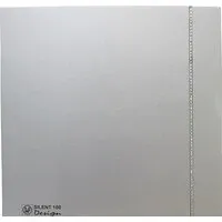 Осевой вентилятор SolerPalau Silent-100 CZ Silver Design Swarowski 5210622400