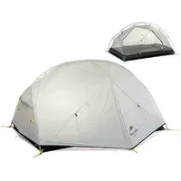 Палатка кемпинговая Naturehike Mongar NH17T007-M 20D / 6927595708071 (серый)