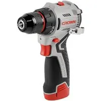 Дрель-шуруповерт Crown CT21129HMX-2 BMC (с 2-мя АКБ, кейс)