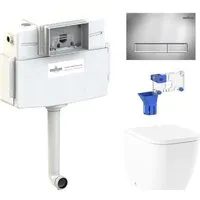 Унитаз приставной Lavinia Boho Relfix One 5 в 1 87060218 (хром пластик)