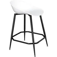 Стул Sheffilton SHT-ST19/S148-1 (белый/черный муар)