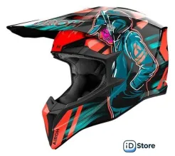 Мотошлем Airoh WRAAAP Cyber WRC32-XL (XL, оранжевый глянец)