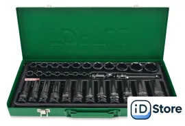 Набор трещотка с головками Toptul GDAD3201 32 предметов