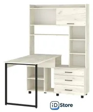 Стол Премиум Персона-12 (дуб крафт белый)