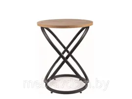 Стол журнальный SIGNAL EOS E дуб артизан/черный