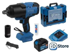 Гайковерт Bull SC 1810 1329726 (с 1-им АКБ, кейс)