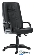 Офисное кресло Белс Министр PLN SP 400149-01/SPA (натуральная кожа, черный)