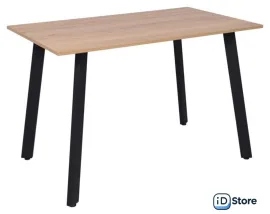 Кухонный стол Senira Сварог (дуб кантри золотой/черный)