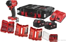 Винтоверт Milwaukee M18 FUEL Promo FID3100P-502P 4933498244 (с 2-мя АКБ, кейс, набор оснастки)