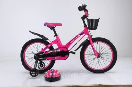 Детский облегченный велосипед Delta Prestige S 16"" шлем (розовый)