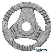Диск Atlas Sport Hammertone 1.25 кг ( посадочный 30 мм)