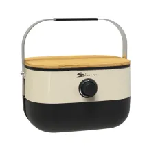 Портативный газовый гриль Sahara Mini BBQ (кремовый)