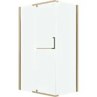 Душевой уголок Grossman Pragma 100x80x195 120.K33.03.1080.32.00 (золото сатин/стекло прозрачное)